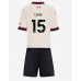 Liverpool Giovanni Leoni #15 Bortedraktsett Barn 2025-26 Kortermet (+ Korte bukser)